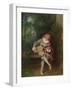 Mezzetin, c.1718-20-Jean Antoine Watteau-Framed Giclee Print