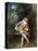 Mezzetin-Jean-Antoine Watteau-Stretched Canvas