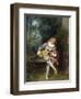 Mezzetin-Jean-Antoine Watteau-Framed Premium Photographic Print