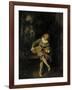 Mezzetin-Jean Antoine Watteau-Framed Giclee Print