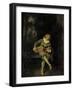 Mezzetin-Jean Antoine Watteau-Framed Giclee Print