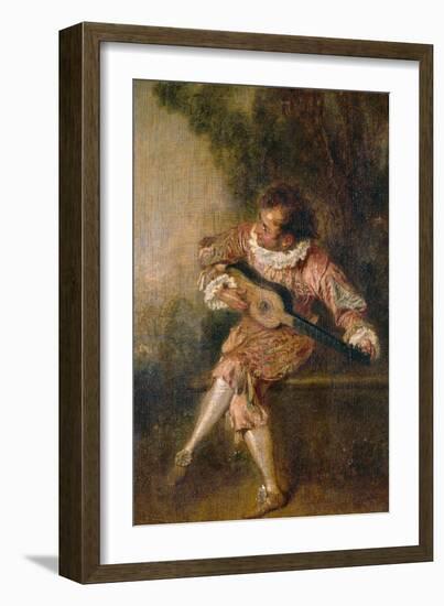 Mezzetino, Ca 1715-Jean Antoine Watteau-Framed Giclee Print