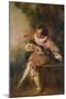 Mezzetino, Ca 1715-Jean Antoine Watteau-Mounted Giclee Print