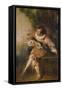 Mezzetino, Ca 1715-Jean Antoine Watteau-Framed Stretched Canvas