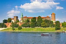 Beautiful Medieval Wawel Castle, Cracow, Poland-mffoto-Framed Photographic Print