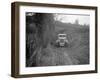 MG 18 - 80 saloon of R Gough competing in the MG Car Club Trial, Kimble Lane, Chilterns, 1931-Bill Brunell-Framed Photographic Print