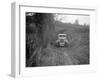 MG 18 - 80 saloon of R Gough competing in the MG Car Club Trial, Kimble Lane, Chilterns, 1931-Bill Brunell-Framed Photographic Print