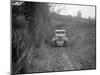 MG 18 - 80 saloon of R Gough competing in the MG Car Club Trial, Kimble Lane, Chilterns, 1931-Bill Brunell-Mounted Photographic Print