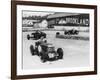 MG, Alfa Romeo, and Bugatti in British Empire Trophy Race at Brooklands, 1935-null-Framed Photographic Print