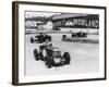 MG, Alfa Romeo, and Bugatti in British Empire Trophy Race at Brooklands, 1935-null-Framed Photographic Print