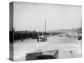 MG cars of Doreen Evans and John Henry Tomson Smith, JCC International Trophy, Brooklands, 1936-Bill Brunell-Stretched Canvas