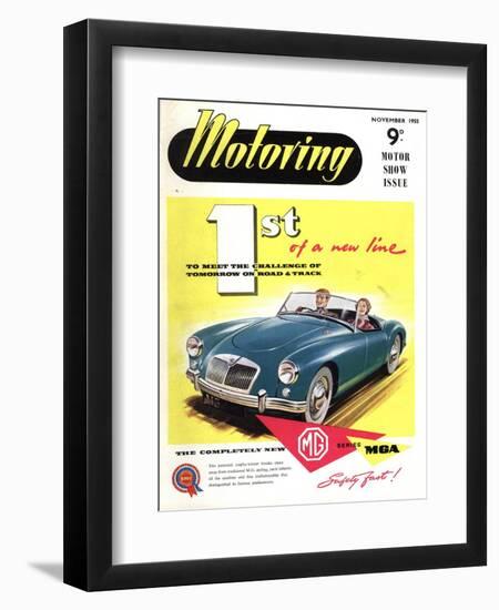 MG Convertibles, UK, 1950-null-Framed Giclee Print