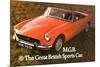 MG - Great British Sports Car-null-Mounted Premium Giclee Print