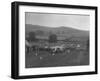 MG J2 competing in the MG Car Club Rushmere Hillclimb, Shropshire, 1935-Bill Brunell-Framed Photographic Print