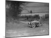MG J2 of AJ Milburn competing in the MG Car Club Midland Centre Trial, 1938-Bill Brunell-Mounted Photographic Print