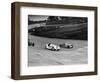 MG K3, Frazer-Nash BMW and Alvis cars racing at Brooklands-Bill Brunell-Framed Photographic Print