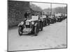 MG M type of EG Farrow at the head of a line of cars competing in the MCC Sporting Trial, 1930-Bill Brunell-Mounted Photographic Print