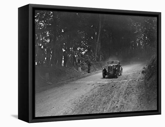MG M type of GE Taylor taking part in a motoring trial, c1930s-Bill Brunell-Framed Stretched Canvas