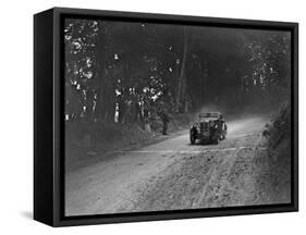 MG M type of GE Taylor taking part in a motoring trial, c1930s-Bill Brunell-Framed Stretched Canvas