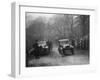 MG M type Sportsmans coupe, Bugatti Owners Club Trial, Nailsworth Ladder, Gloucestershire, 1932-Bill Brunell-Framed Photographic Print