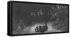 MG M type taking part in a motoring trial, c1930s-Bill Brunell-Framed Stretched Canvas