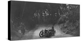 MG M type taking part in a motoring trial, c1930s-Bill Brunell-Stretched Canvas