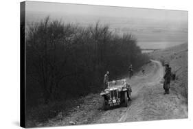 MG Magna competing in a trial, Crowell Hill, Chinnor, Oxfordshire, 1930s-Bill Brunell-Stretched Canvas