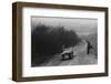 MG Magna competing in a trial, Crowell Hill, Chinnor, Oxfordshire, 1930s-Bill Brunell-Framed Photographic Print