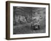 MG Magna of AL Cole competing in the MG Car Club Abingdon Trial/Rally, 1939-Bill Brunell-Framed Photographic Print