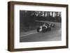 MG Magnette of AA Rigby leading JR Grices Riley Brooklands at Donington Park, Leicestershire, 1935-Bill Brunell-Framed Photographic Print