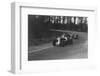 MG Magnette of AA Rigby leading JR Grices Riley Brooklands at Donington Park, Leicestershire, 1935-Bill Brunell-Framed Photographic Print