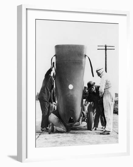 Mg N Type 'Magic Midget, Brooklands, Surrey, 1932-null-Framed Photographic Print