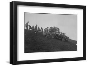 MG PA competing in the MG Car Club Rushmere Hillclimb, Shropshire, 1935-Bill Brunell-Framed Photographic Print