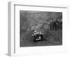 MG PA of JH Clent competing in the MG Car Club Midland Centre Trial, 1938-Bill Brunell-Framed Photographic Print