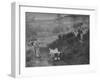 MG PB of K Scales competing in the MG Car Club Midland Centre Trial, 1938-Bill Brunell-Framed Photographic Print