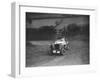 MG PB of K Scales competing in the MG Car Club Midland Centre Trial, 1938-Bill Brunell-Framed Photographic Print