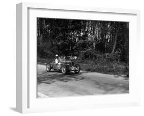 MG Q type of Kenneth Evans racing at Donington Park, Leicestershire, 1935-Bill Brunell-Framed Photographic Print