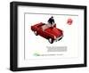 MG Safety Fast-null-Framed Art Print