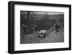 MG TA of F Wallace competing in the MG Car Club Midland Centre Trial, 1938-Bill Brunell-Framed Photographic Print