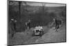 MG TA of F Wallace competing in the MG Car Club Midland Centre Trial, 1938-Bill Brunell-Mounted Photographic Print