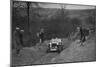 MG TA of F Wallace competing in the MG Car Club Midland Centre Trial, 1938-Bill Brunell-Mounted Photographic Print