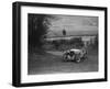 MG TA of Ken Crawford of the Cream Cracker Team at the MG Car Club Midland Centre Trial, 1938-Bill Brunell-Framed Photographic Print