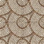 High-Quality Mosaic Pattern Background-MG1408-Laminated Art Print