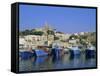 Mgarr Harbour, Gozo, Malta, Mediterranean, Europe-Hans Peter Merten-Framed Stretched Canvas