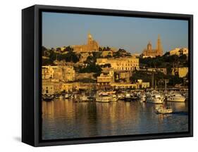 Mgarr Harbour, Gozo, Malta, Mediterranean, Europe-Stuart Black-Framed Stretched Canvas
