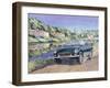 Mgb by a French Canal-Clive Metcalfe-Framed Giclee Print