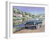 Mgb by a French Canal-Clive Metcalfe-Framed Giclee Print