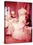 MGM Designer Helen Rose Working on Grace Kelly's Wedding Dress-Allan Grant-Stretched Canvas