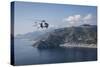 Mh-60S Sea Hawk Helicopters Off the Coast of Naples, Italy-null-Stretched Canvas