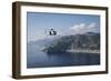 Mh-60S Sea Hawk Helicopters Off the Coast of Naples, Italy-null-Framed Photographic Print